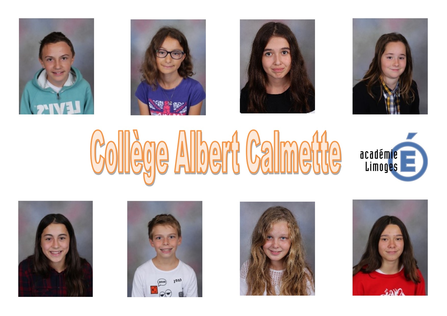 L'équipe du collège Albert Calmette