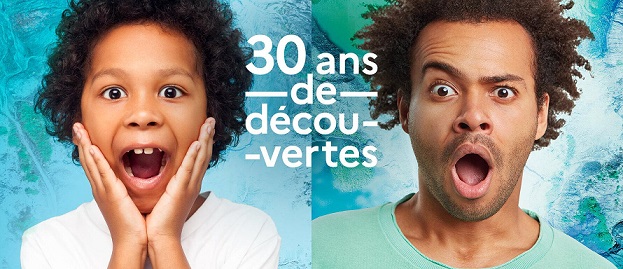 Illustration "30 ans de découverte"