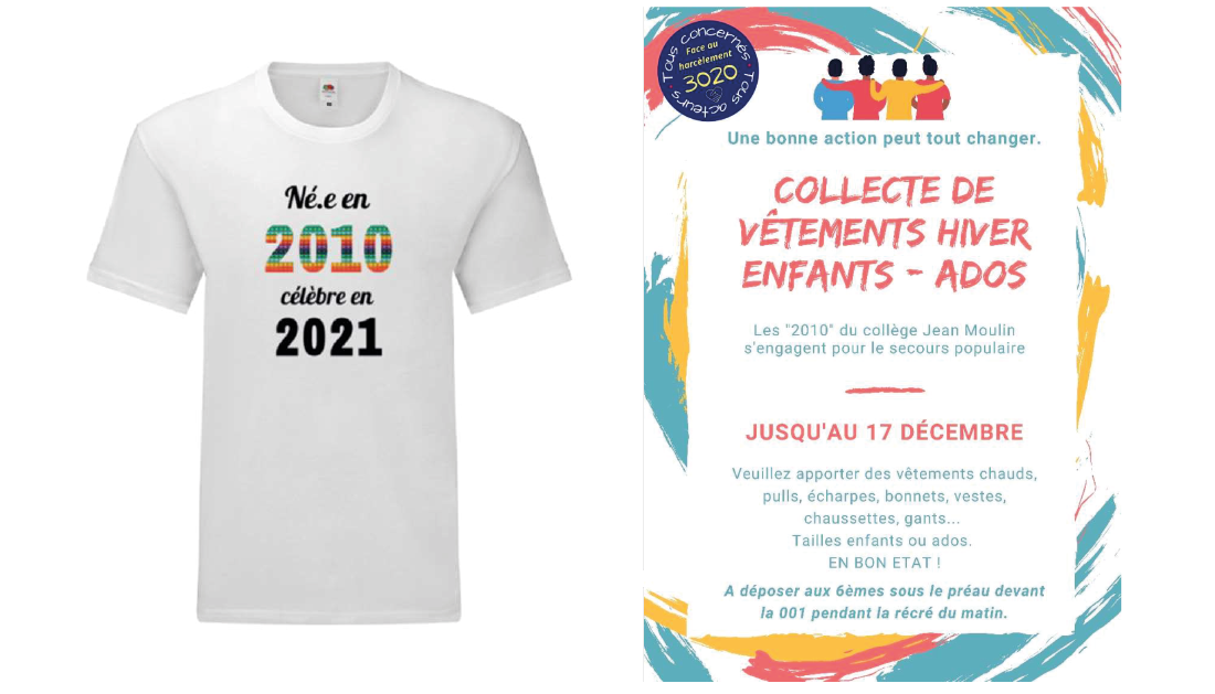 Photo tee-shirt "génération 2010"