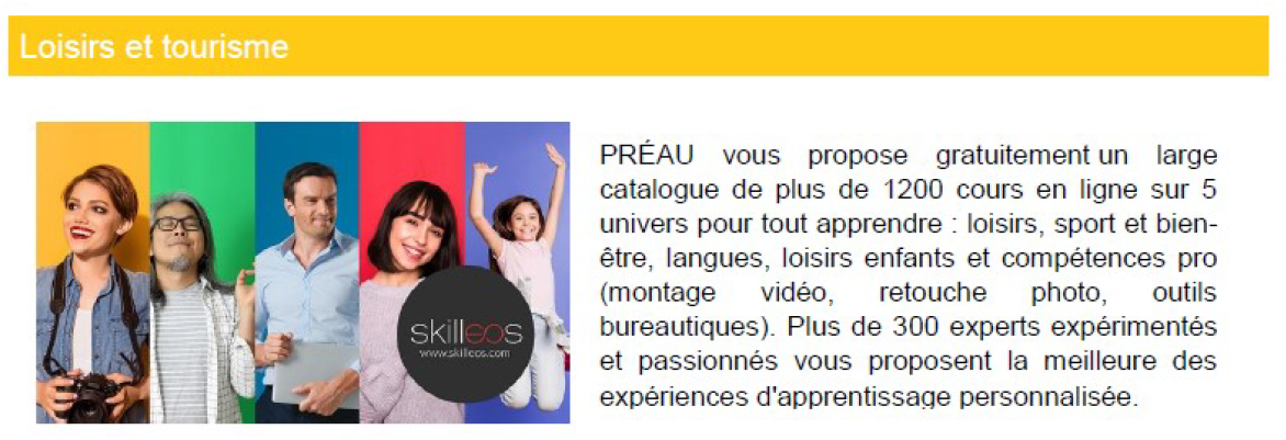 Formations personnelles