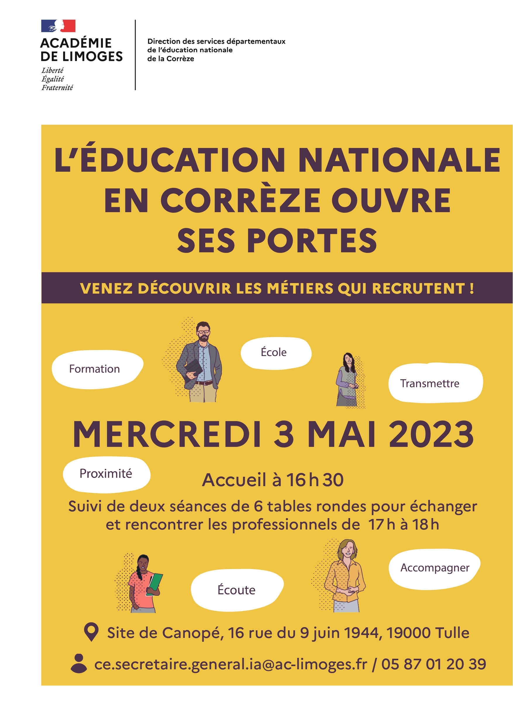 Journée de l’emploi public en Corrèze