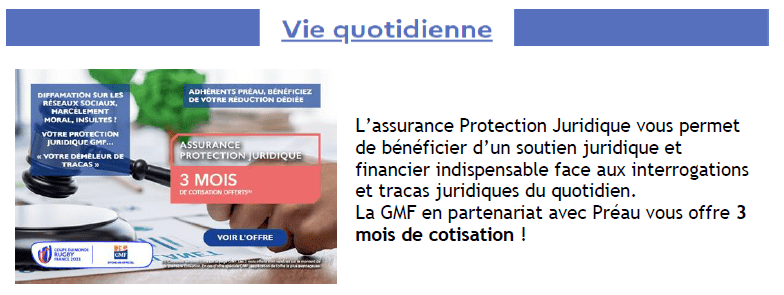 Assurance Protection Juridique GMF