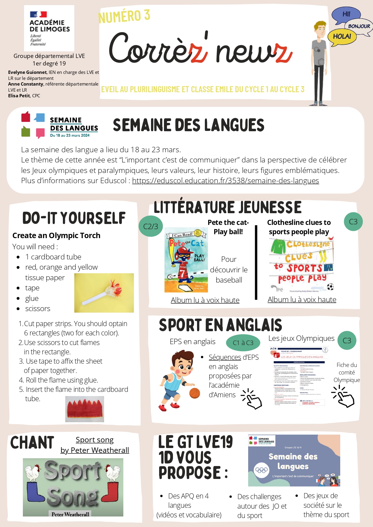 Correz'Newz - Semaine des langues 2024
