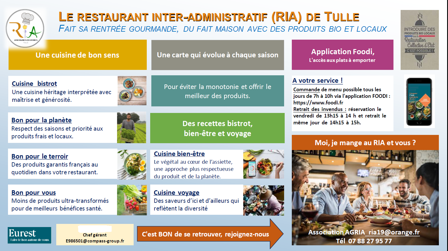 Affiche sur le RIA