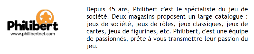 Jeux de société Philibert