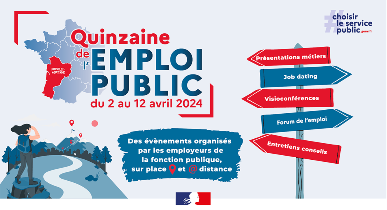 Quinzaine de l'emploi public 2024