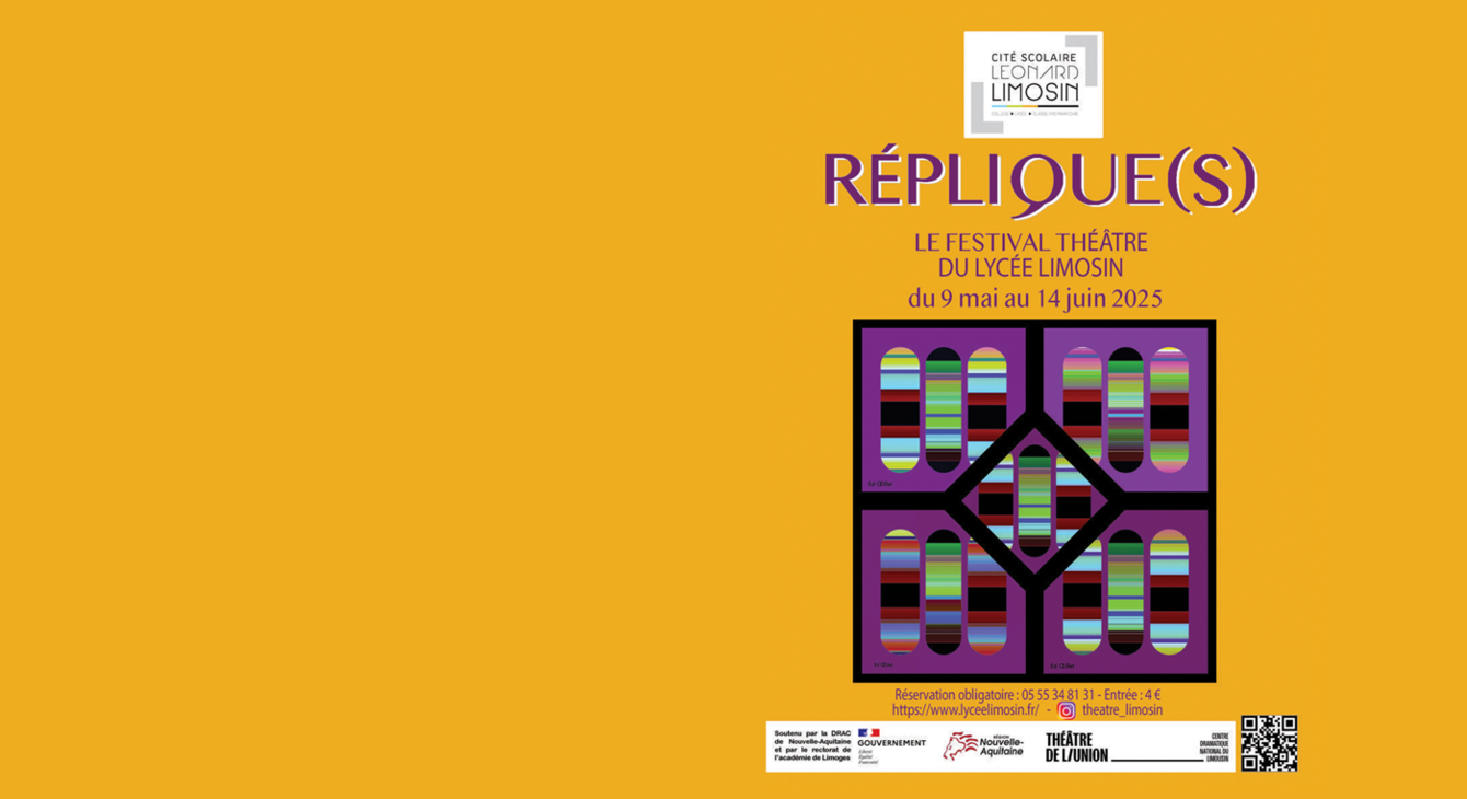 Réplique(s), festival théâtre 2025