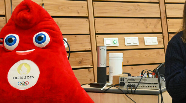 mascotte JOP