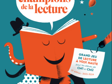 Un livre qui parle pour présenter le concours des champions de la lecture